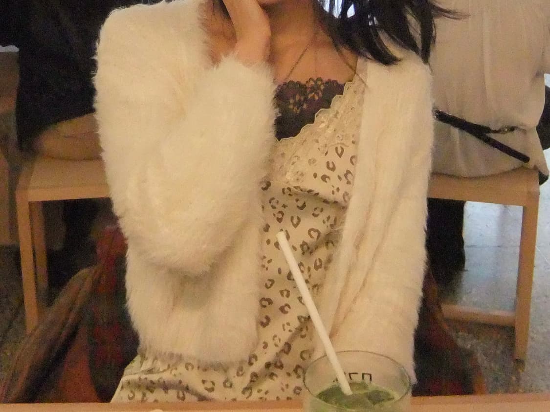 갸루 호피 빈티지 풀세트 착장 상품이미지2