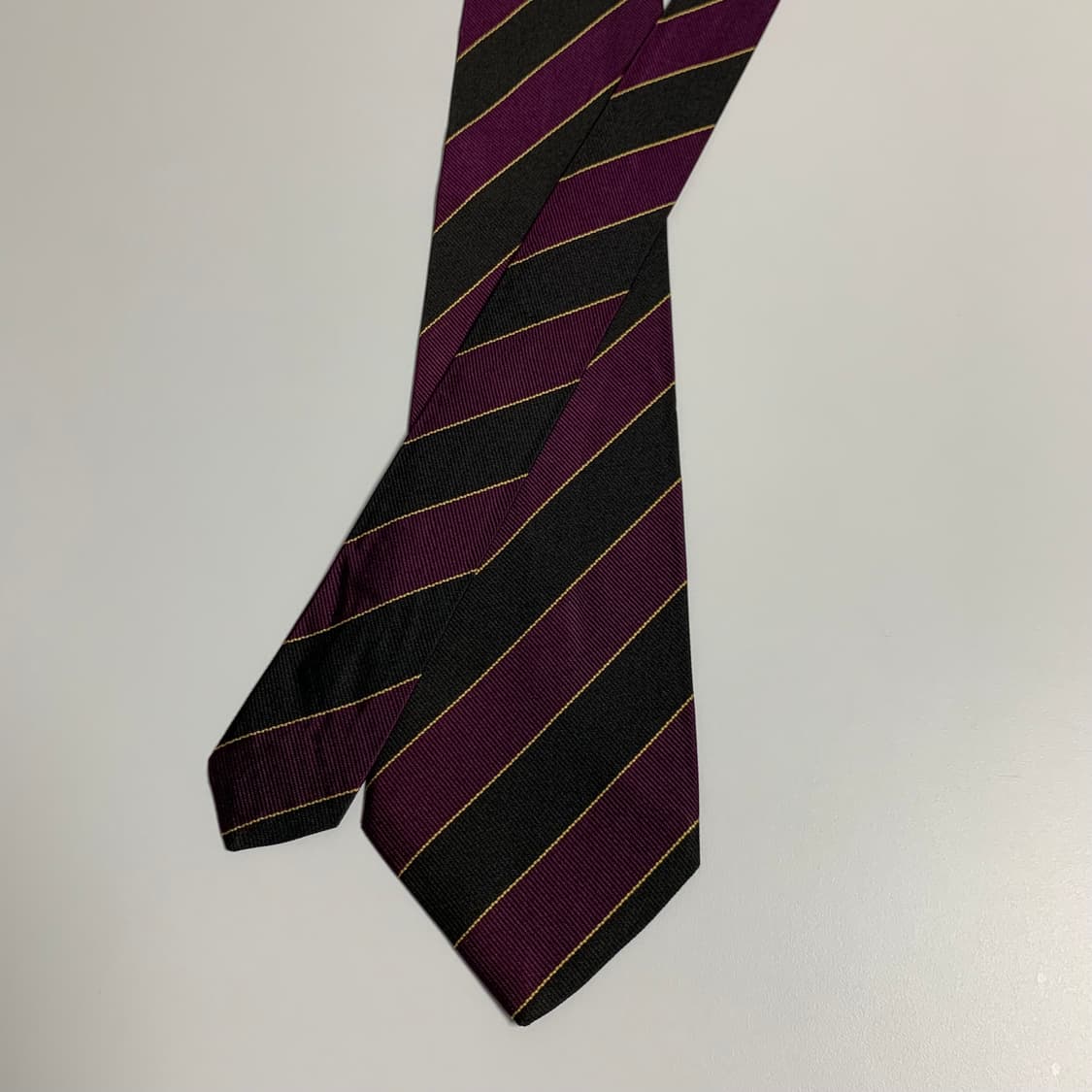 타카시마야 x 미켈슨 런던 콜라보 실크넥타이 영국제 A등급 상품이미지3