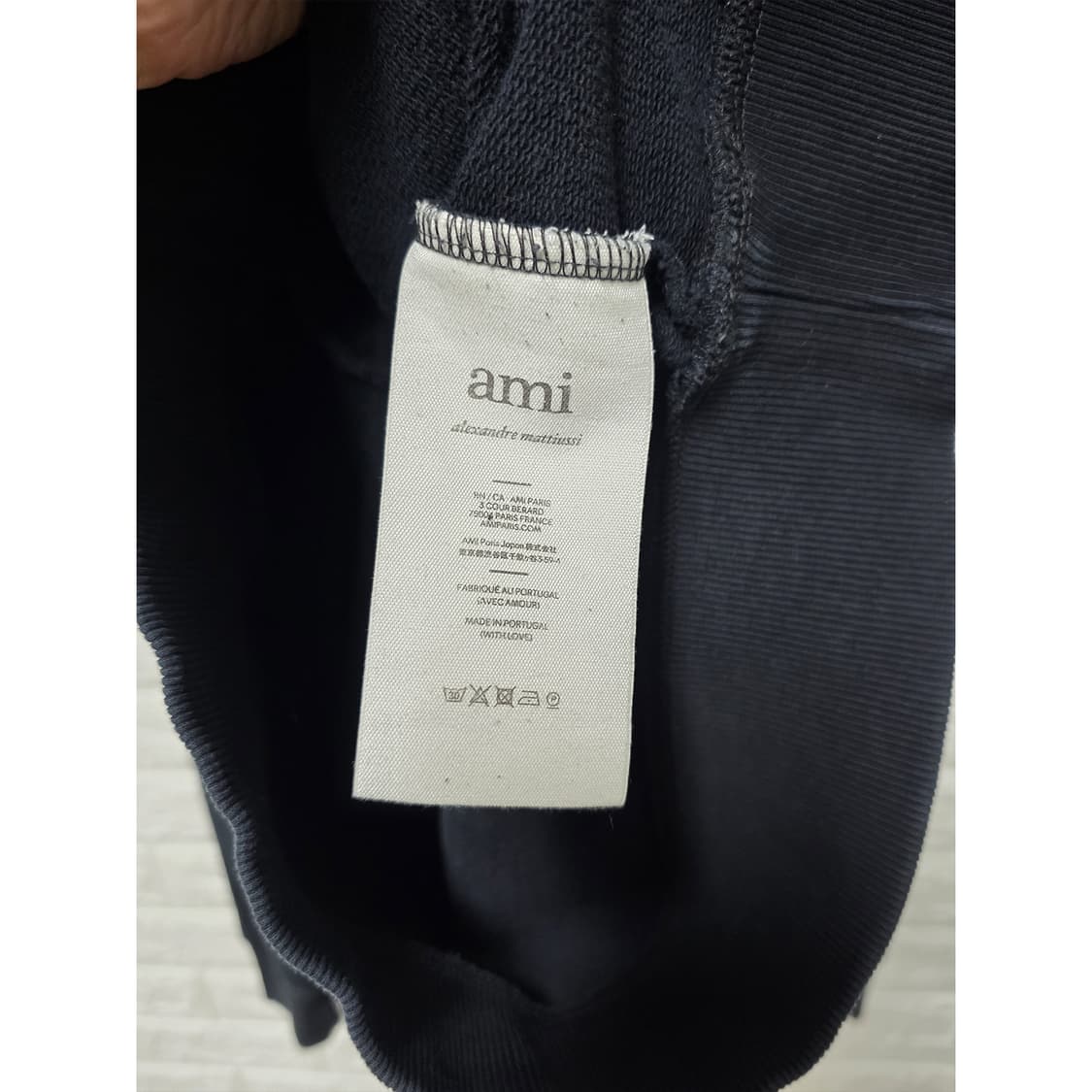 택포// 아미 스웻셔츠 네이비 맨투맨 상품이미지3