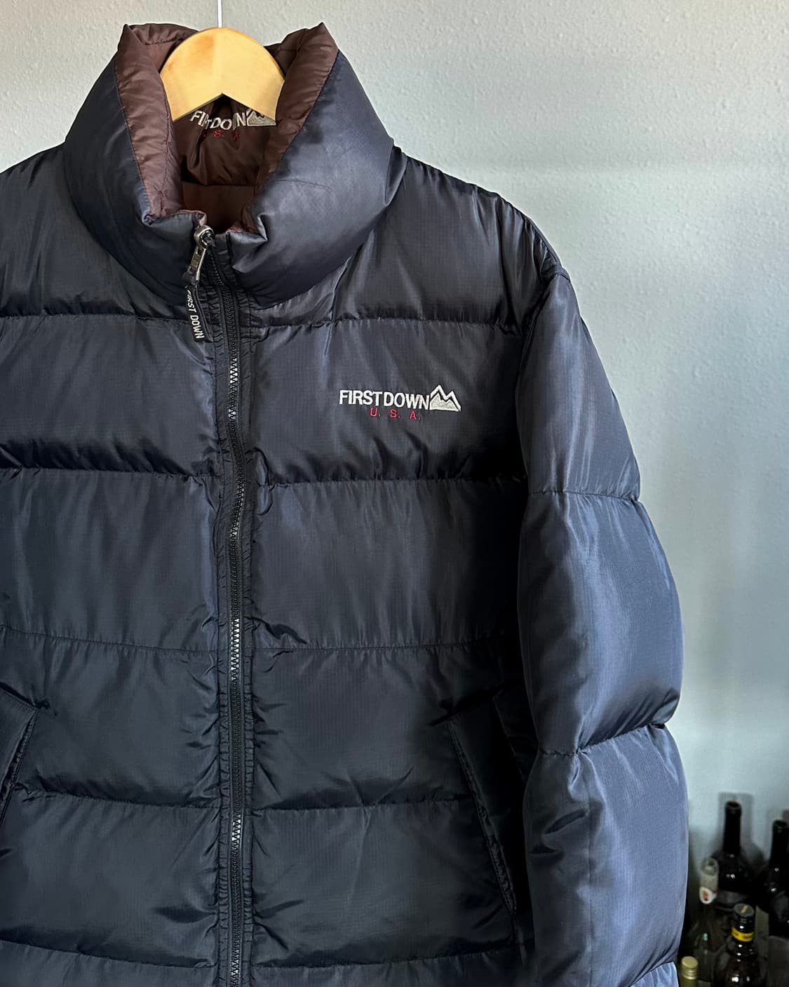 [M]퍼스트다운 리버시블 양면 푸퍼 패딩 상품이미지3
