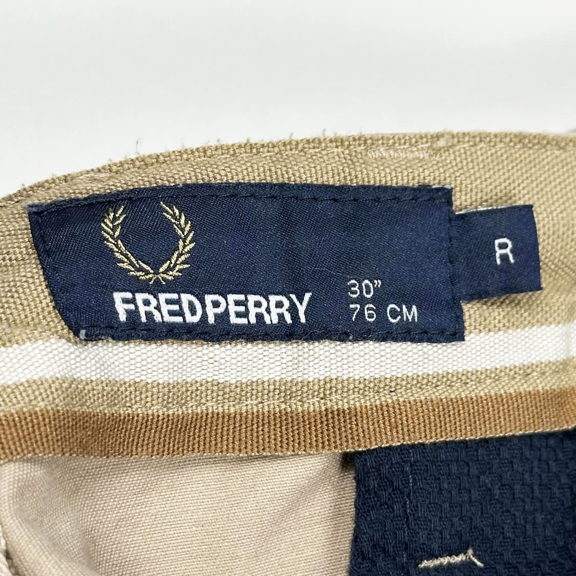 프레드페리 클래식 베이지 치노팬츠 (30인치) 상품이미지8