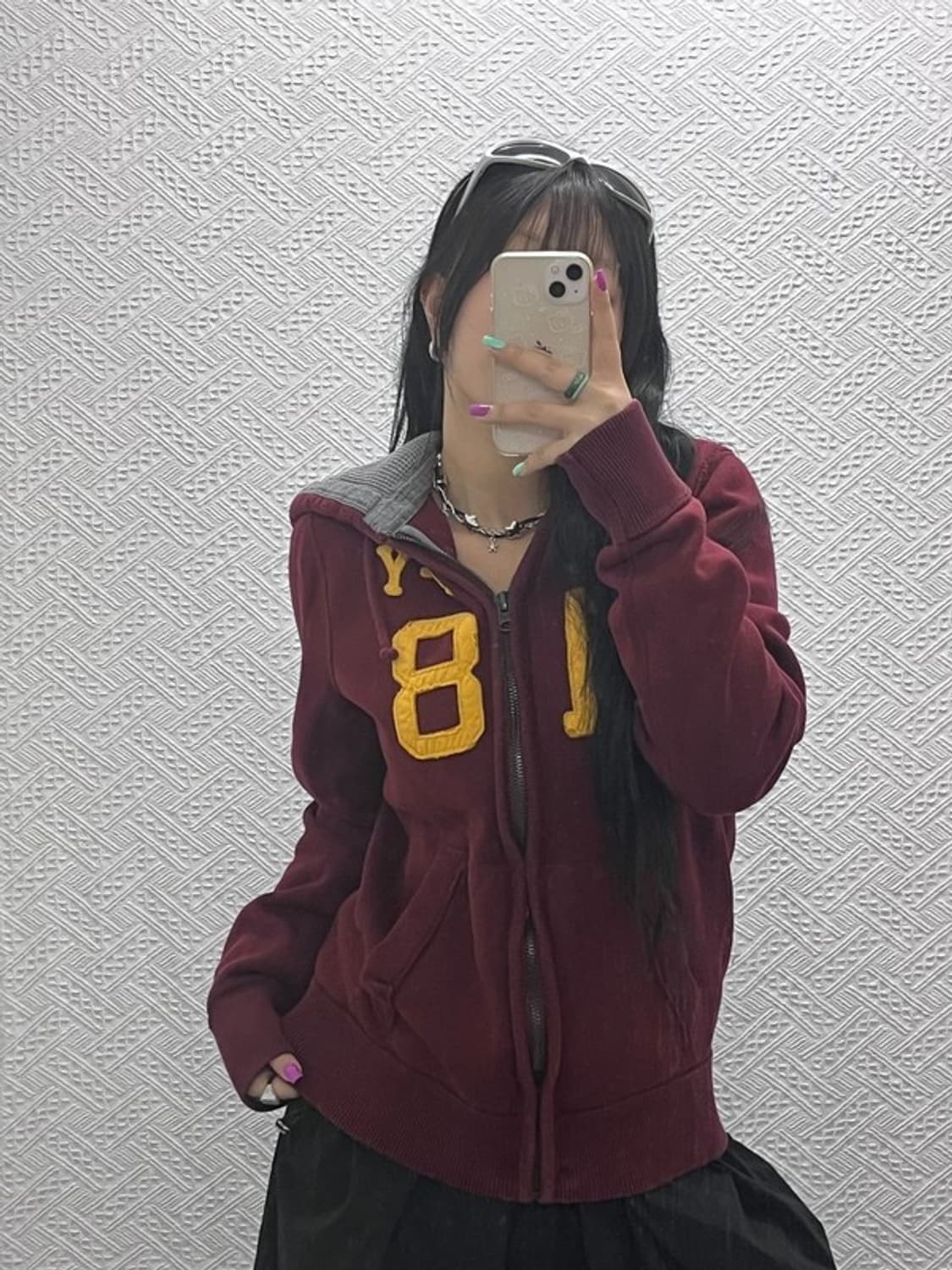 아베크롬비 Y2K 빈티지 후드집업 M C06971 상품이미지1