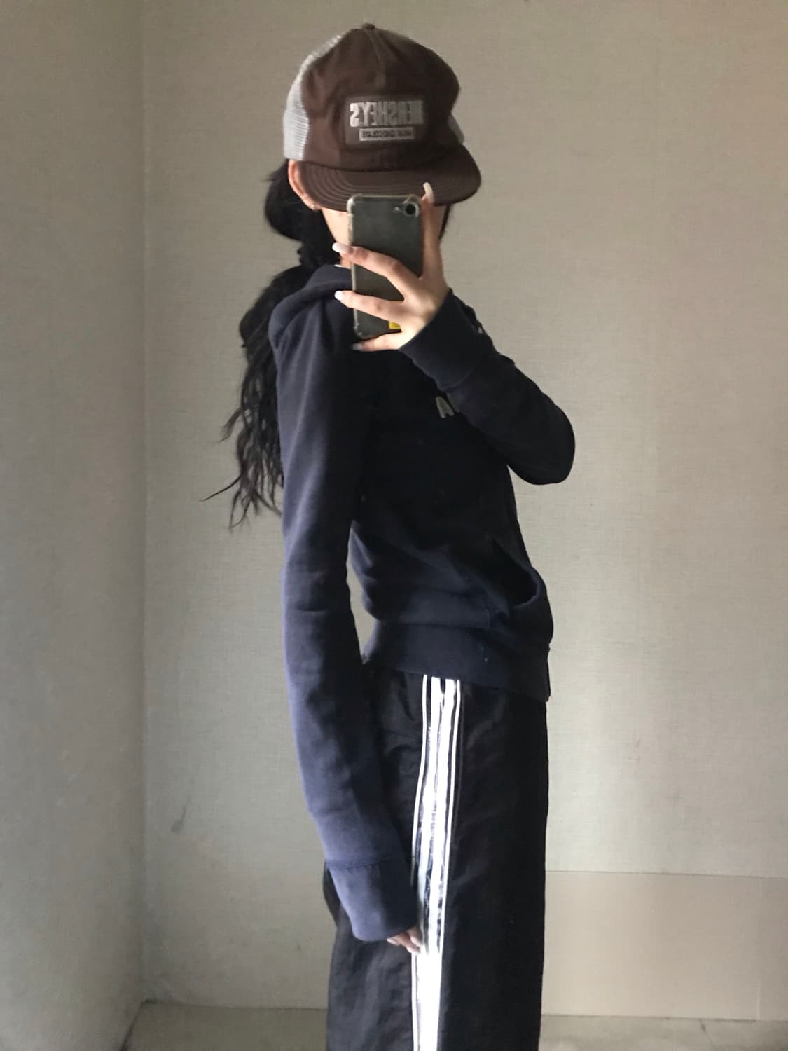 홀리스터 네이비 슬림핏 후드집업 상품이미지4