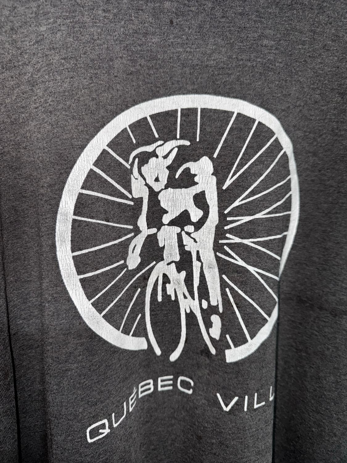 Vintage Québec Ville Cycling Tank Top 상품이미지4