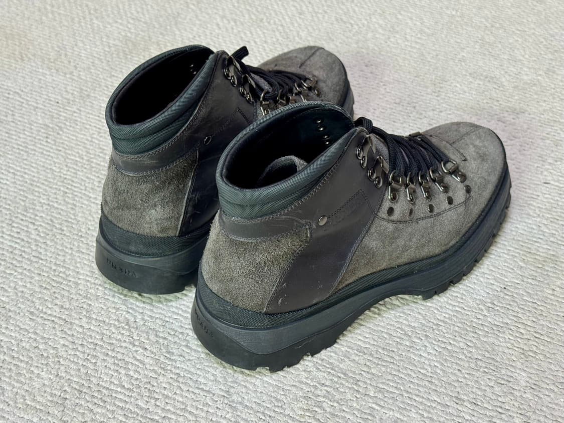 PRADA 프라다 스웨이드 하이킹 부츠 260-265 상품이미지3