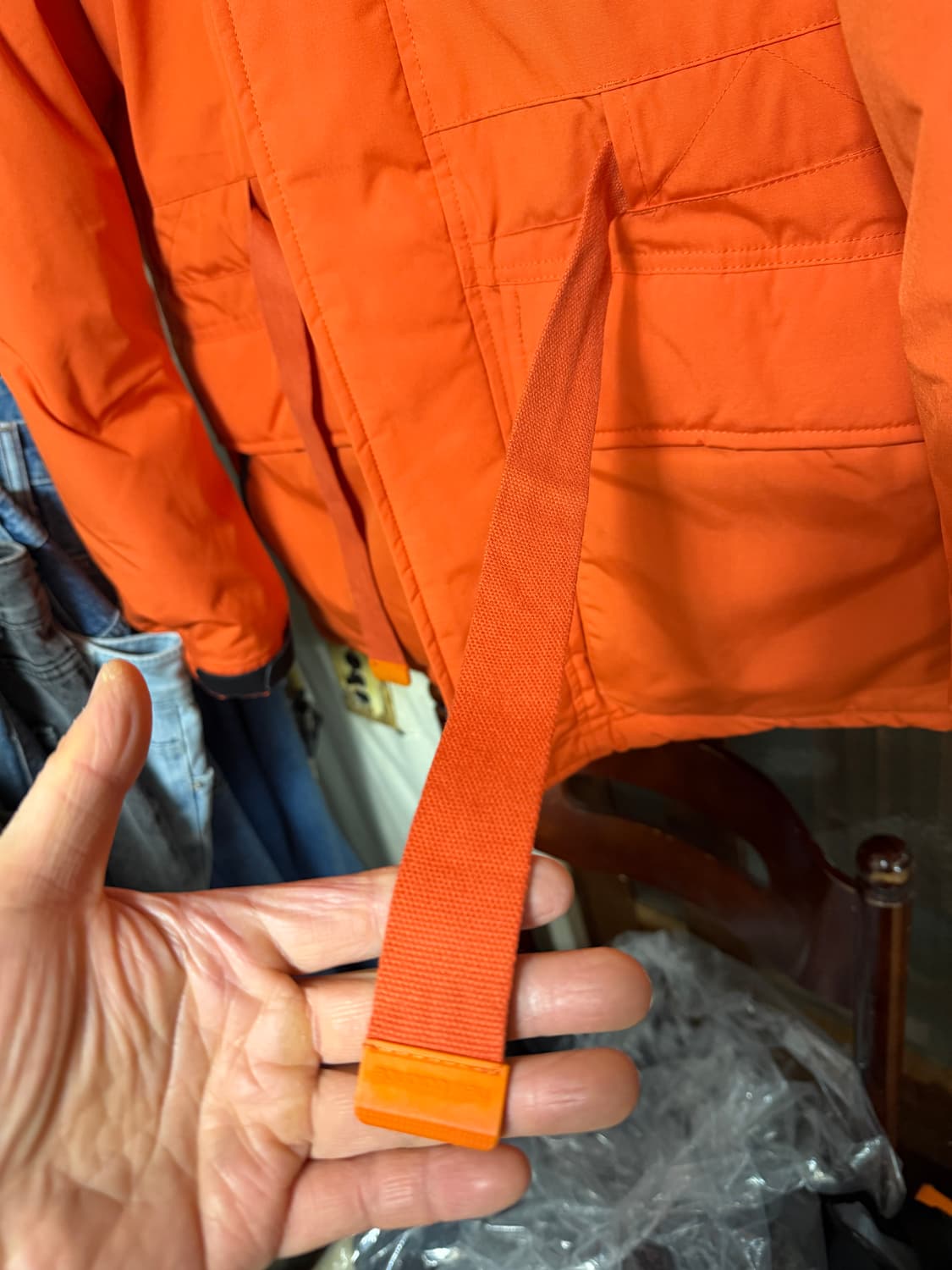 뉴발란스 카메라맨 오렌지 L 상태S급 상품이미지9