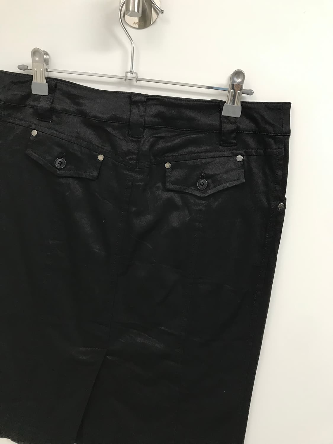 빈티지 새틴 미디 스커트 상품이미지6