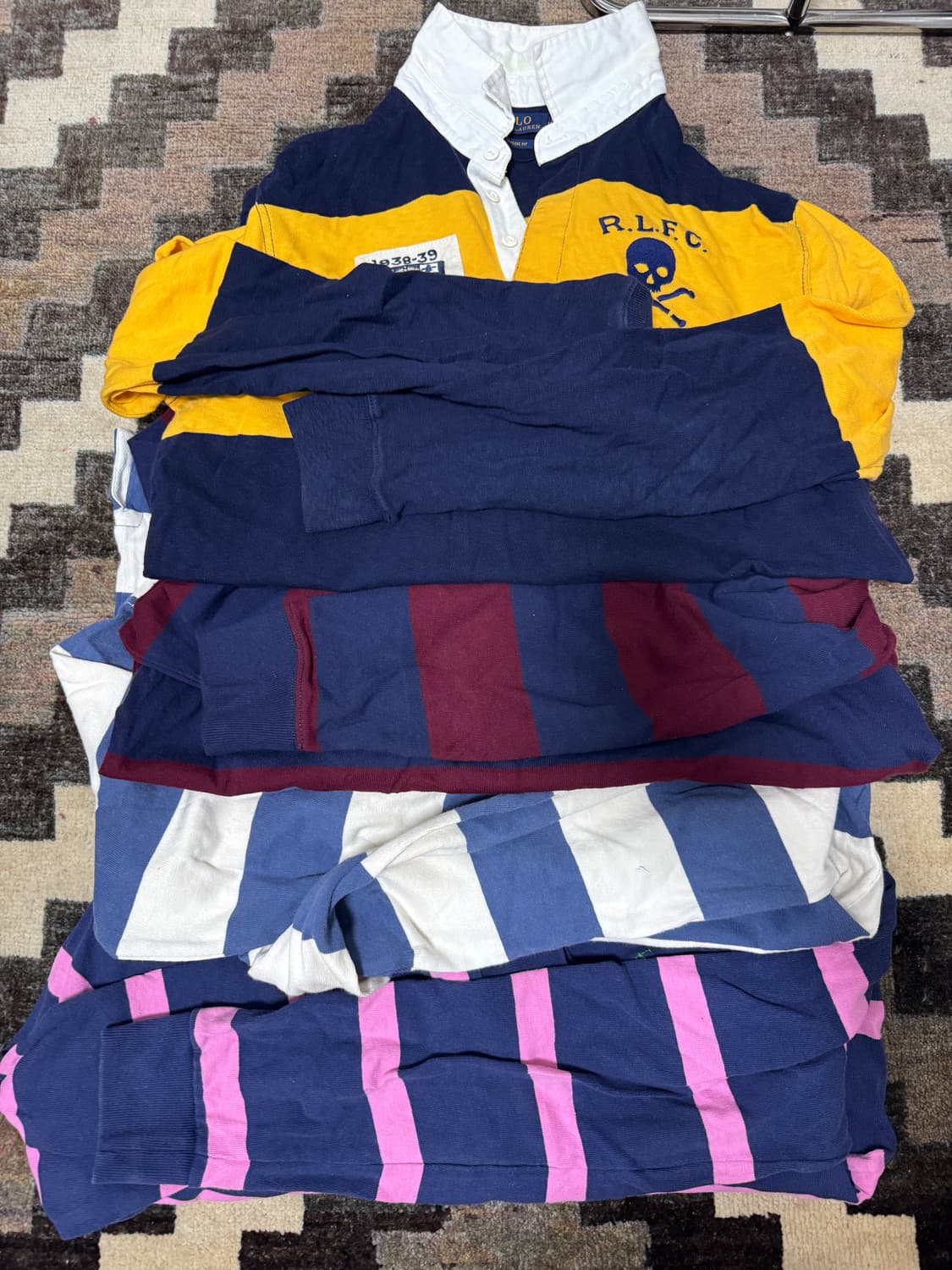 폴로 랄프로렌 클래식핏 M 럭비티셔츠 드레익스 상품이미지1