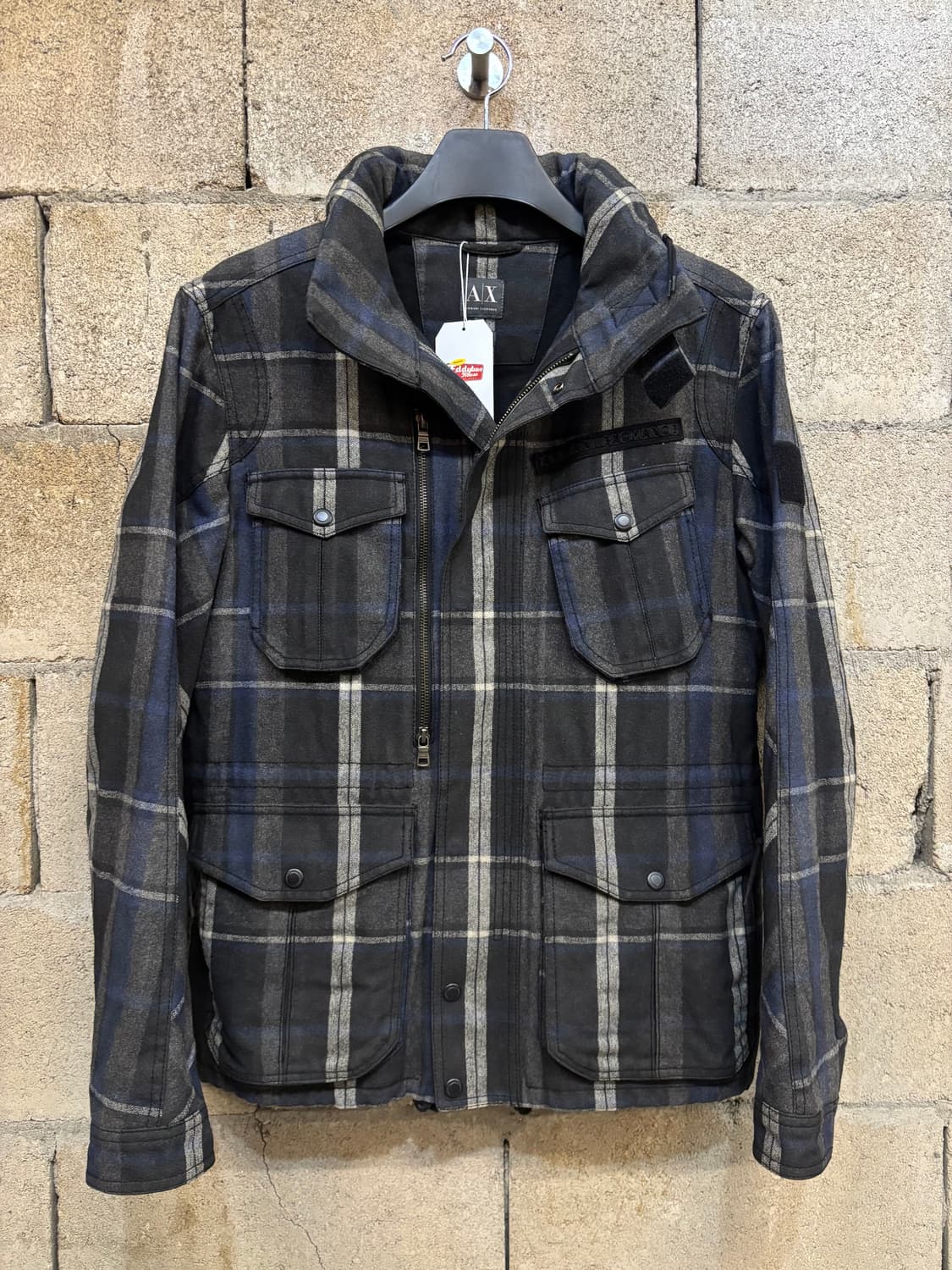 아르마니 익스체인지 울 필드 자켓 상품이미지4