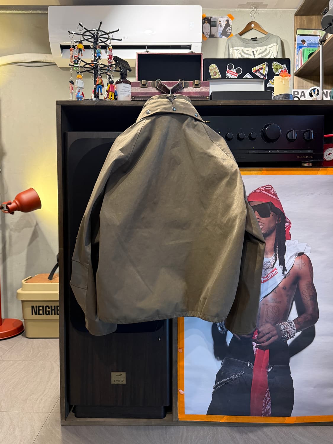 료 타카시마 오버슬리브 밀리터리 자켓 M(XL) 상품이미지2