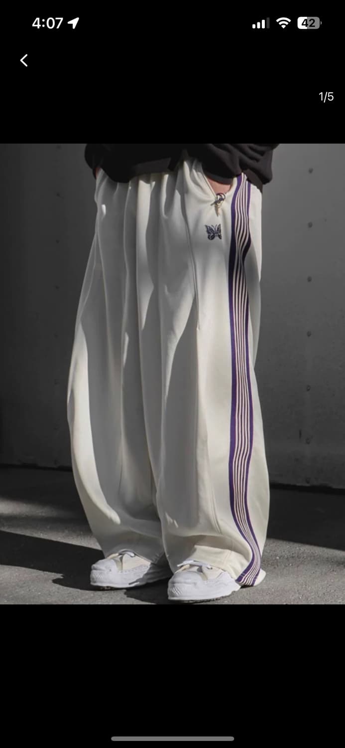 니들스 트랙팬츠 새상품 상품이미지4