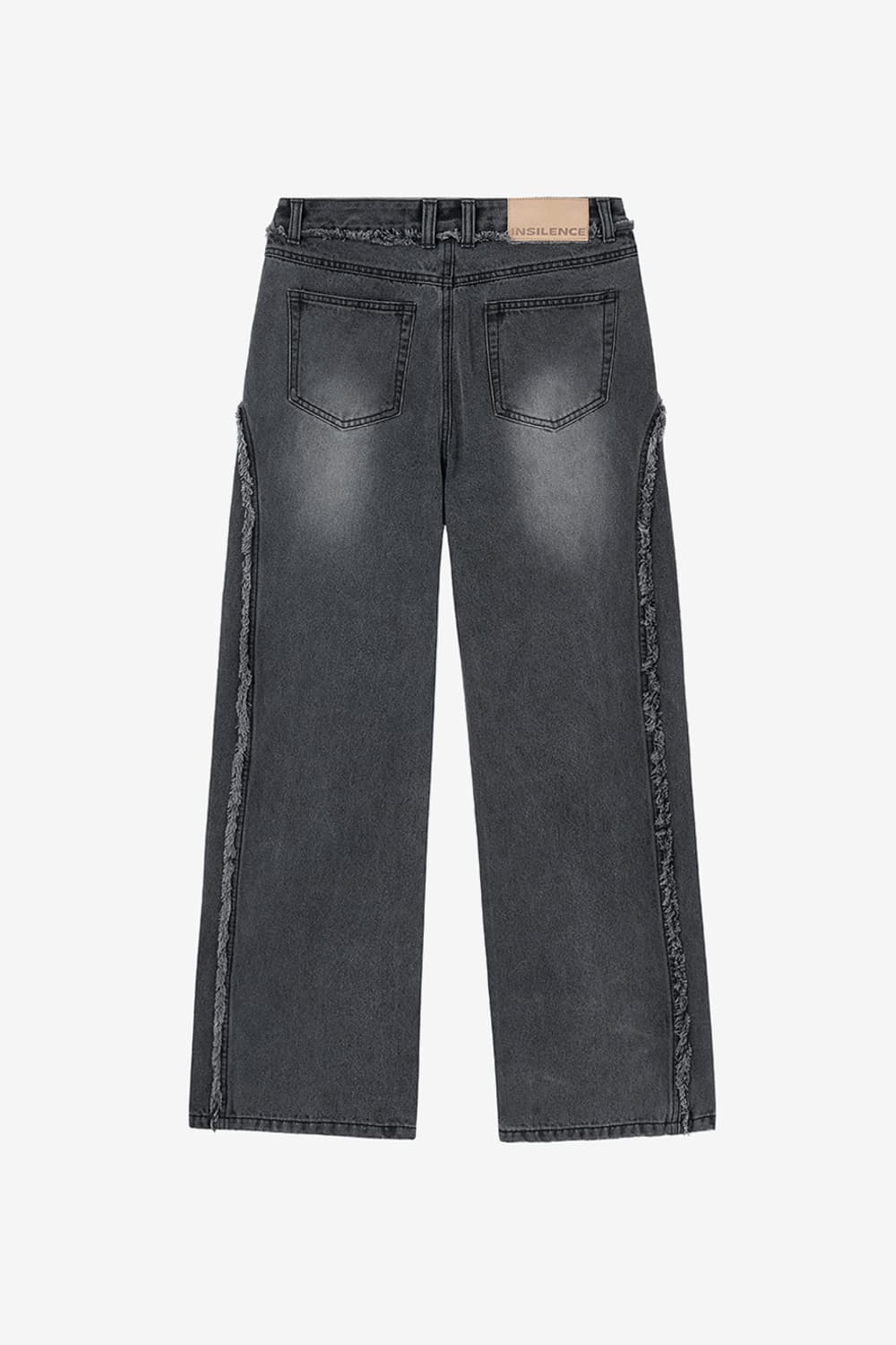 인사일런스 우먼 테슬 와이드 데님 상품이미지4