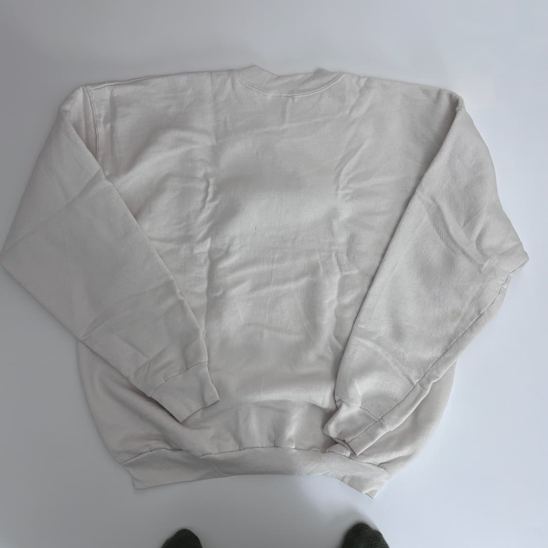 헤인즈 빈티지 스웻 화이트 상품이미지4