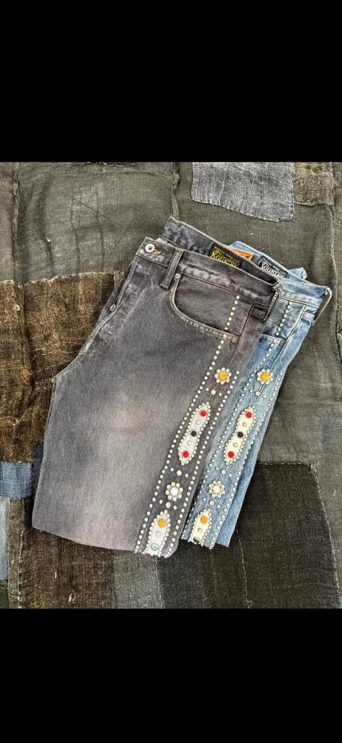 캐피탈 오사카 익스클루시브 잼스톤 흑청 38 상품이미지1