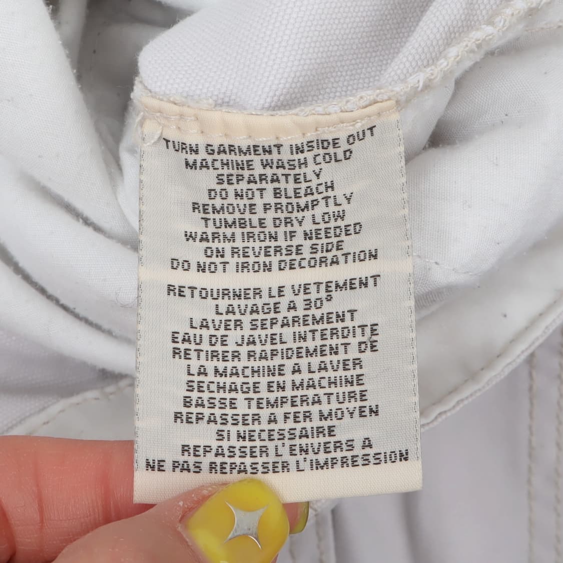 데님앤서플라이 마리너스 화이트 워크 하프 카고팬츠 상품이미지8