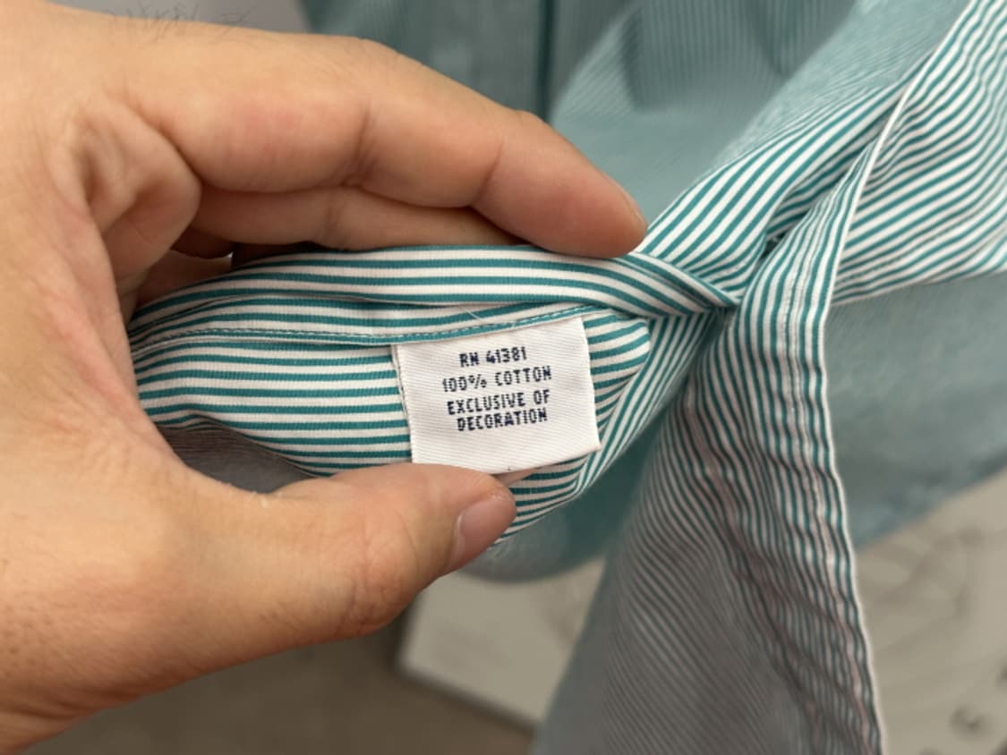 RALPH LAUREN 스트라이프 셔츠 (XL) 상품이미지9