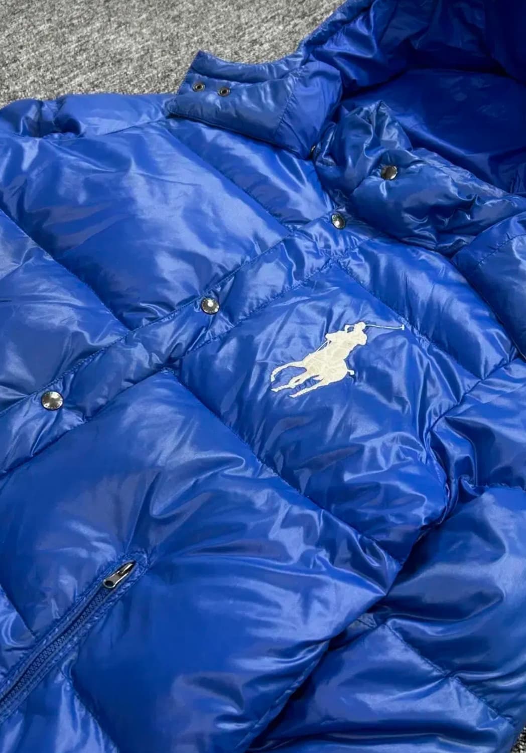 폴로 빅포니 유광 패딩 상품이미지4