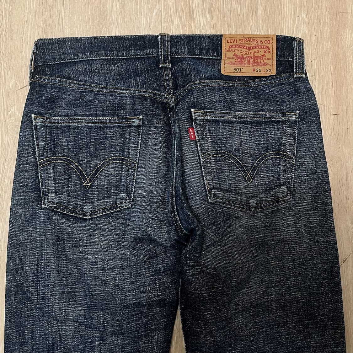 리바이스 501 버튼플라이 스트레이트 데님 청바지 30/32 상품이미지2