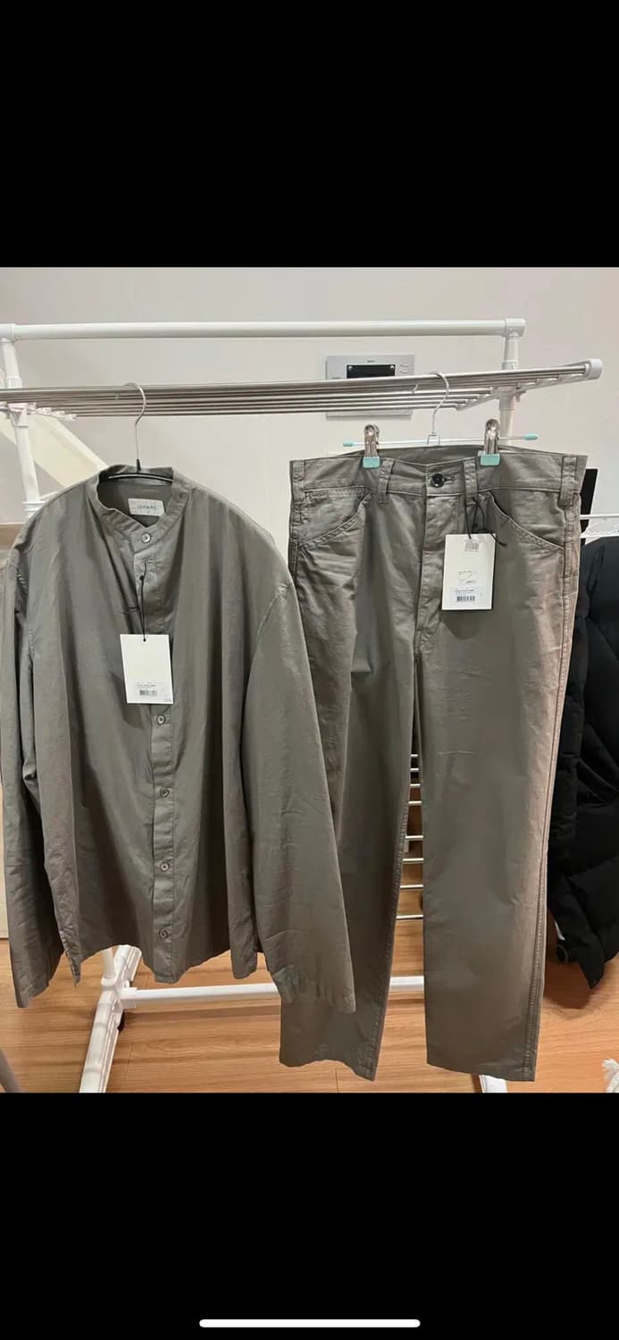 르메르 애쉬그레이 셋업 팝니다(xs,46) 상품이미지8