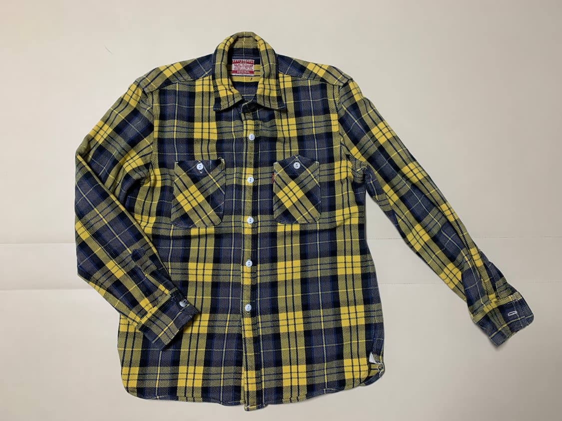 [L] 리바이스 키무라 파머스 타탄 체크 플란넬 셔츠 상품이미지1
