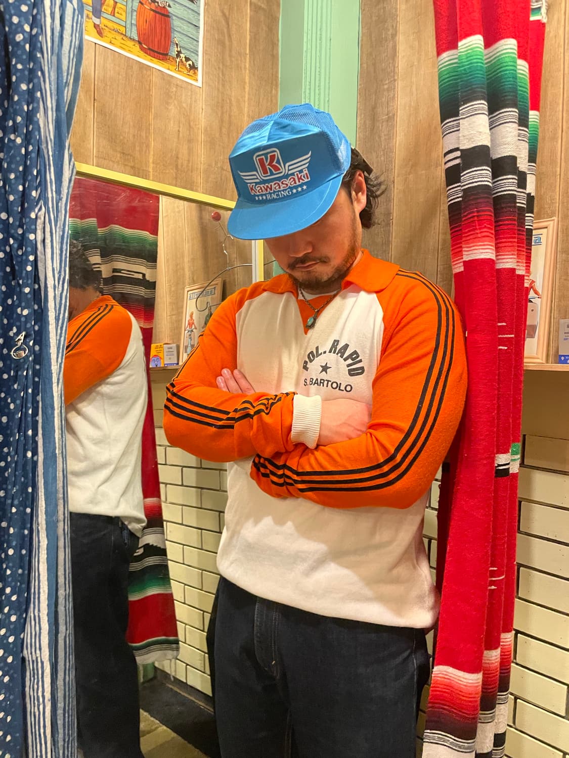 1970s Vintage Italy Club Football Knit 상품이미지1