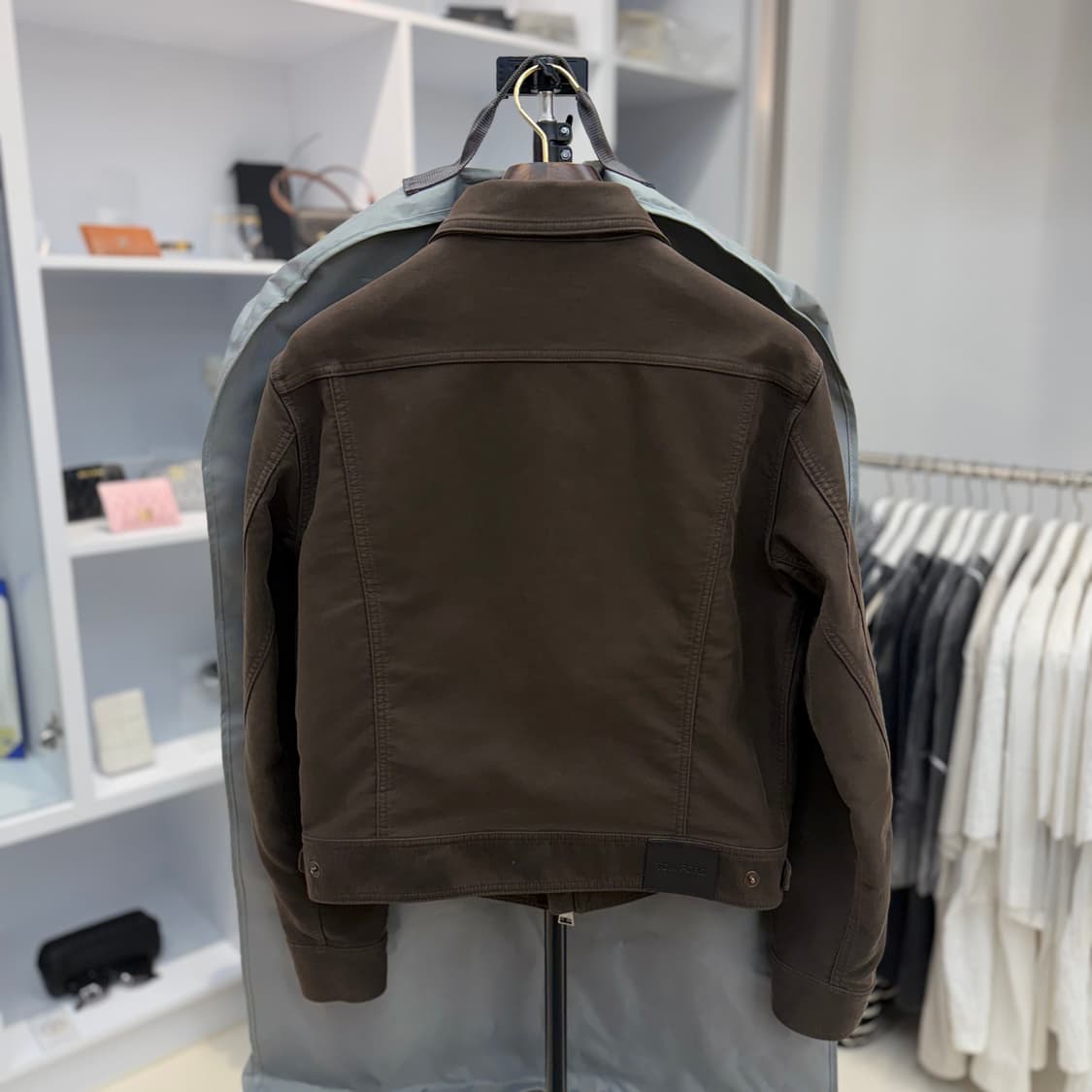 톰포트 코튼 브러시드 트리커 자켓  상품이미지4