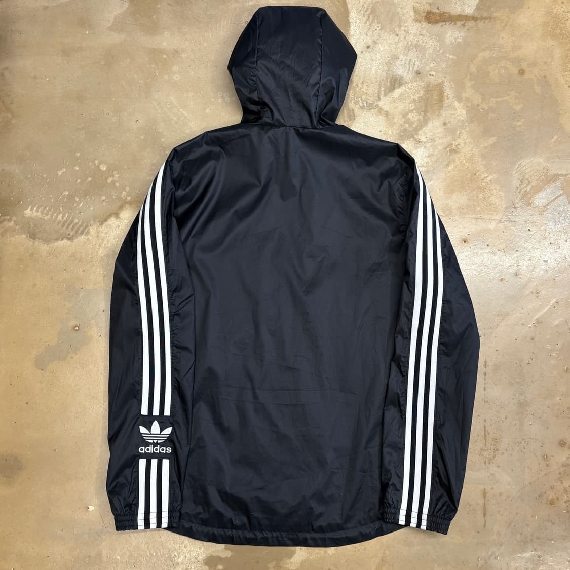 2XL 아디다스 블랙 윈드브레이커 바람막이 상품이미지3