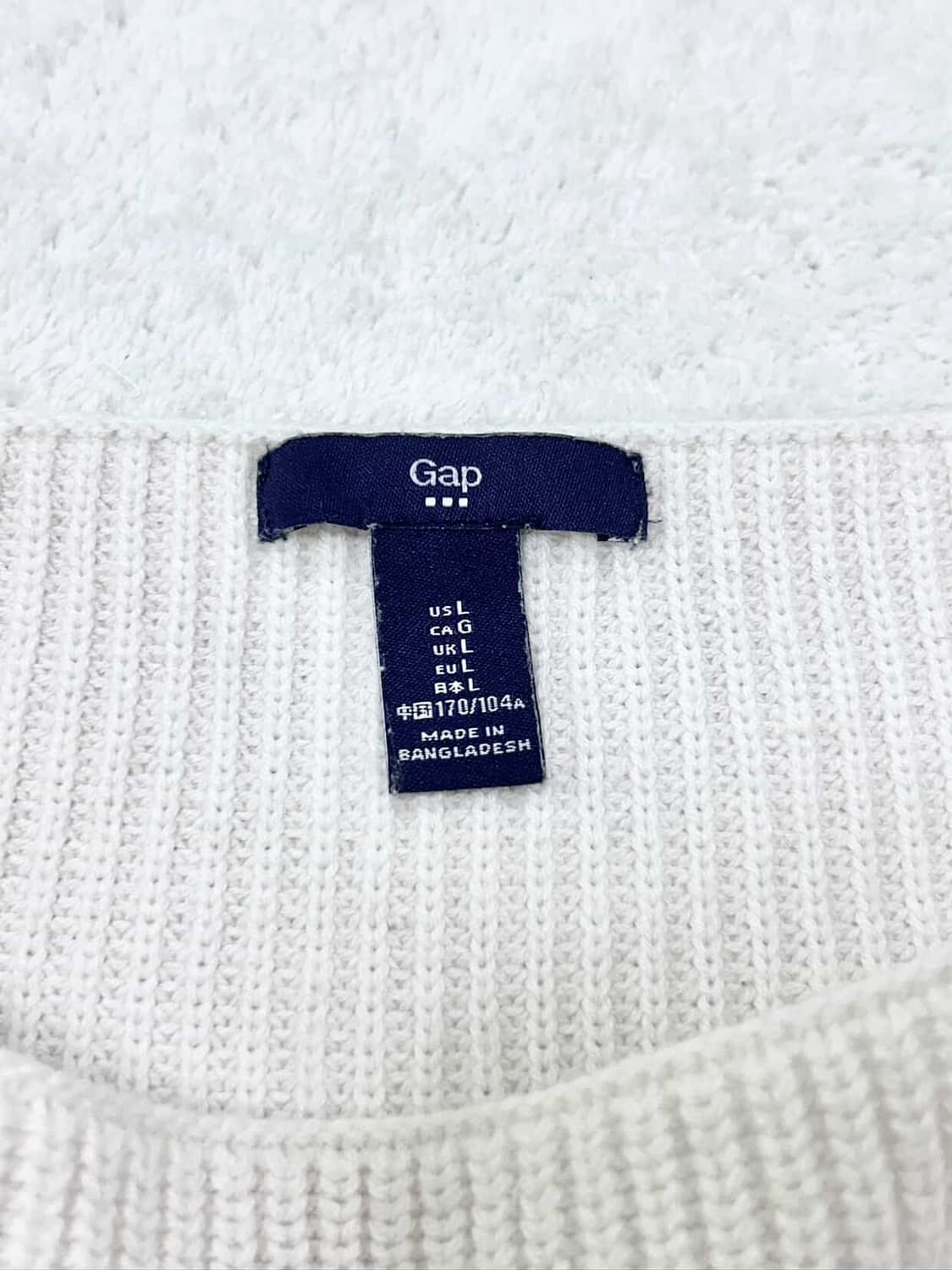 갭 단가라 오프숄더 니트 상품이미지7