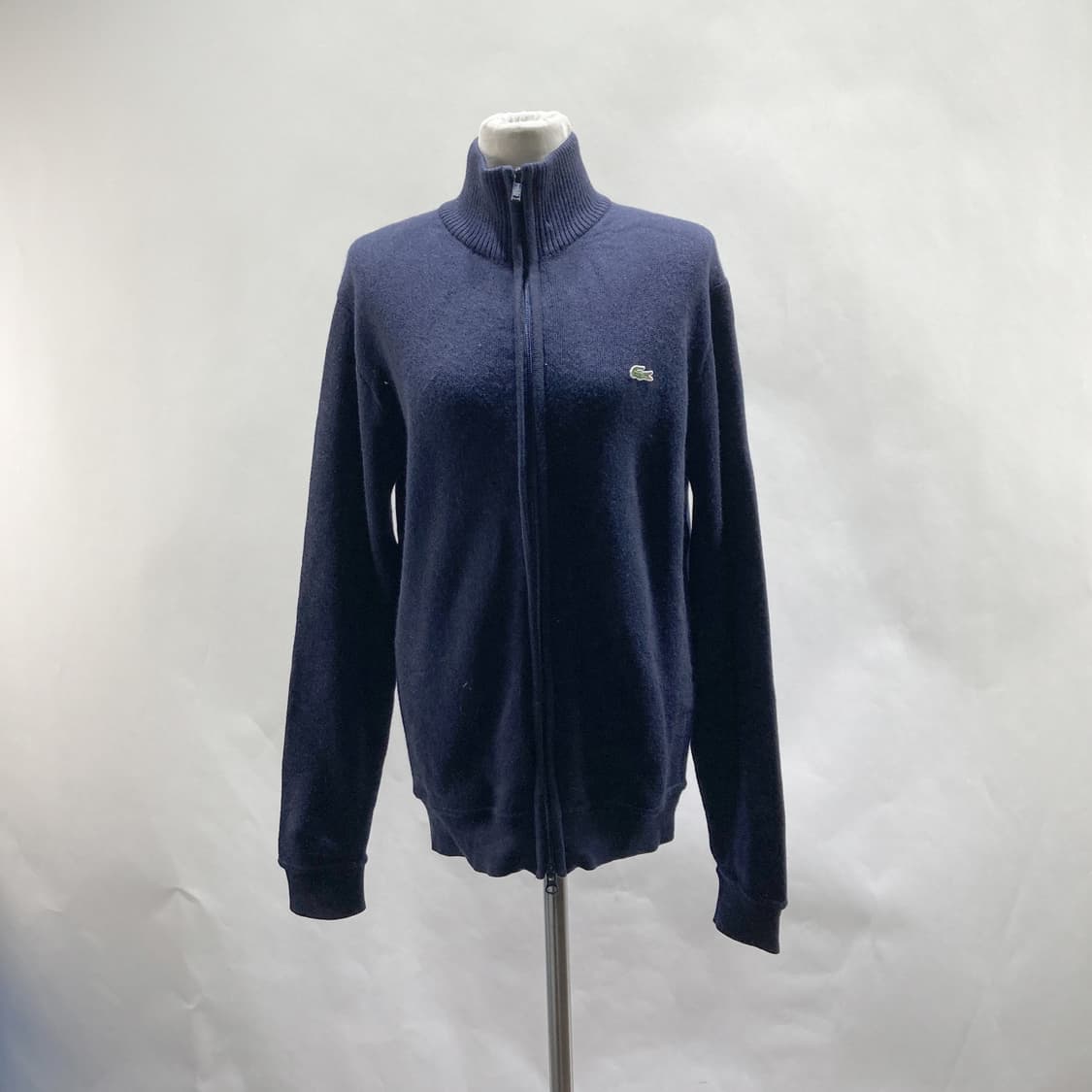 라코스테 남성순모니트집업자켓 네이비 95  상품이미지1