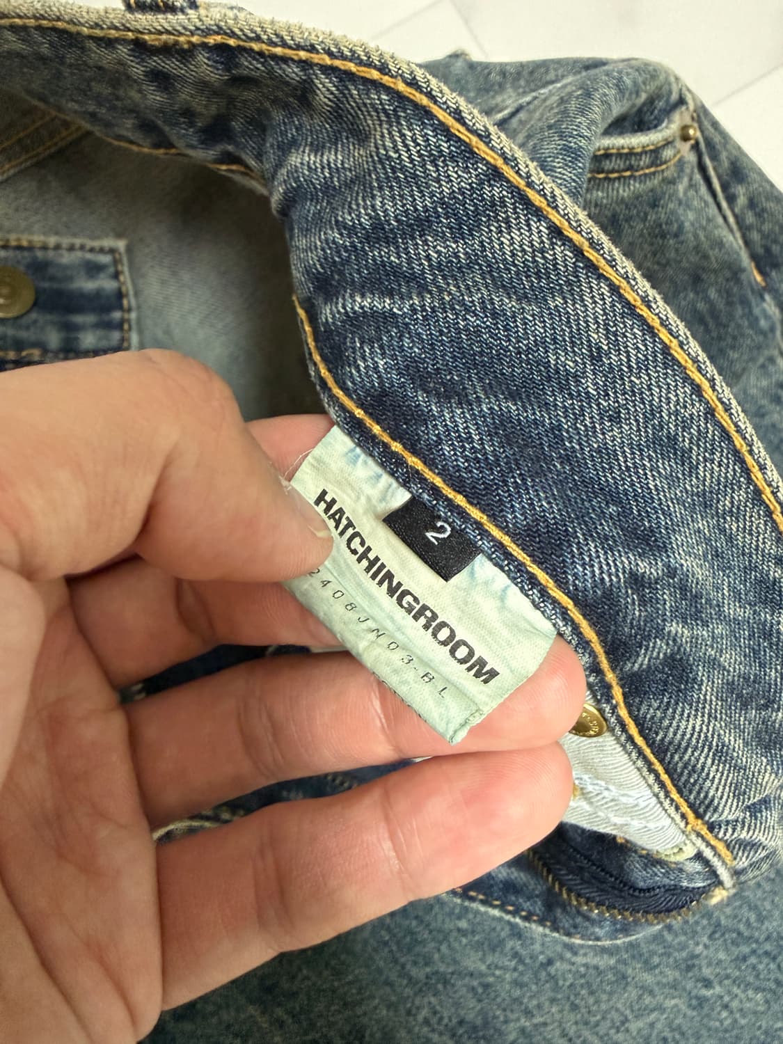 해칭룸 커브진 빈티지 블루 2 상품이미지3