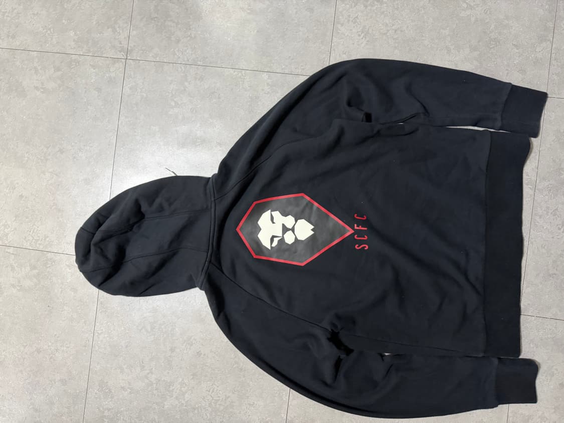 엄브로  도톰 코튼  스웻 후디  100size   상품이미지7