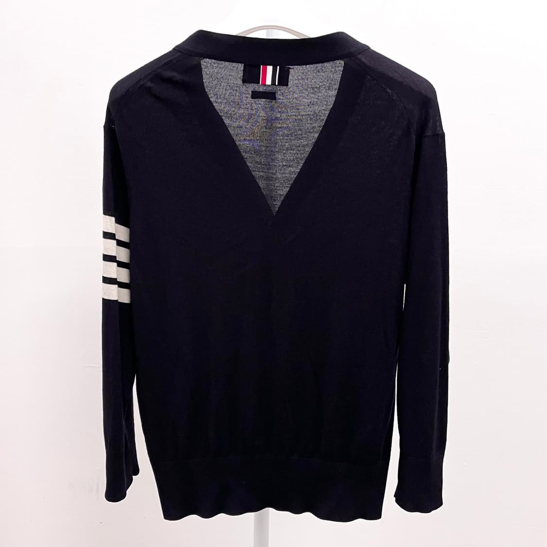 [S급/정품] 톰브라운 가디건 메리노 울 네이비 4 상품이미지3