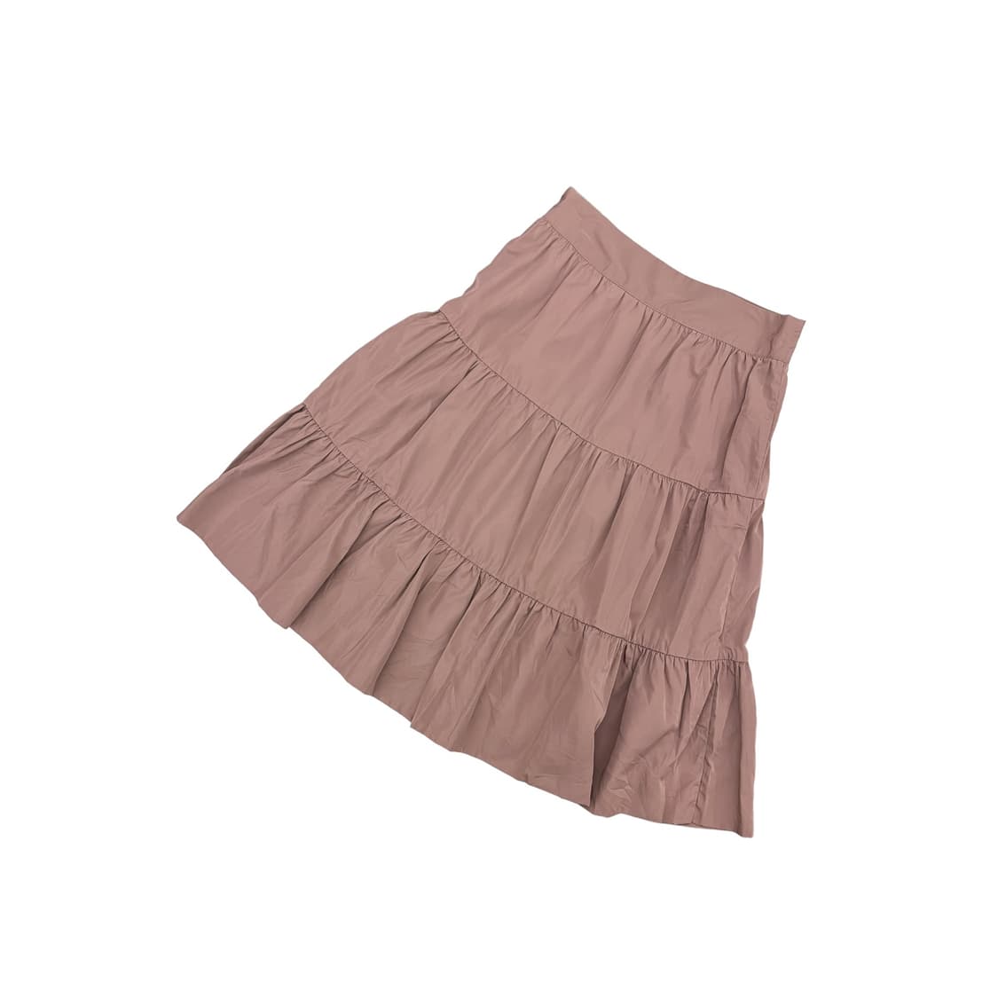 Lee Uemachi 인디핑크 나일론 롱 스커트 상품이미지1