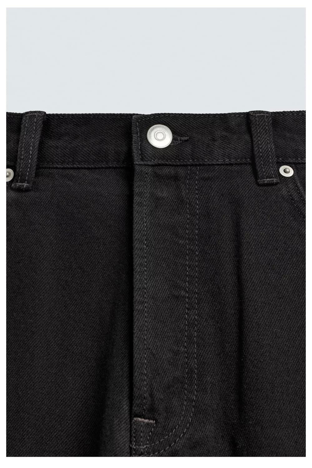 자라 / 새상품 / 무료배송) 스트레이트 데님 (블랙 / 31size) 상품이미지5