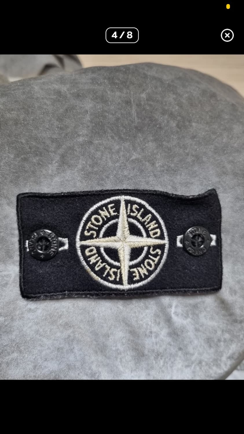 한정판 스톤아일랜드 화이트와펜 리플렉티브 자켓 판매합니다! 상품이미지3