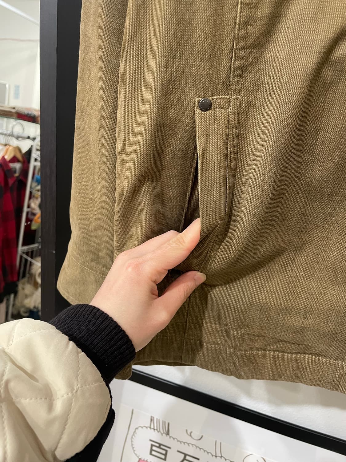 허쉬 퍼피스 셔츠형 자켓 상품이미지9