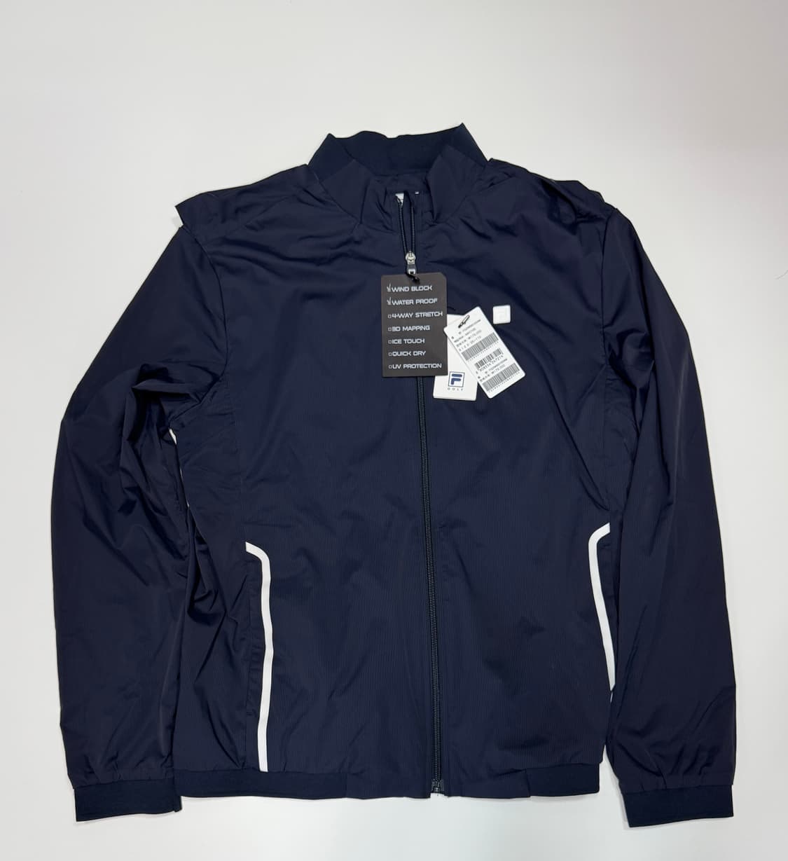 <새상품> 휠라 Fila 골프 기능성 나일론 바람막이 XL 상품이미지1