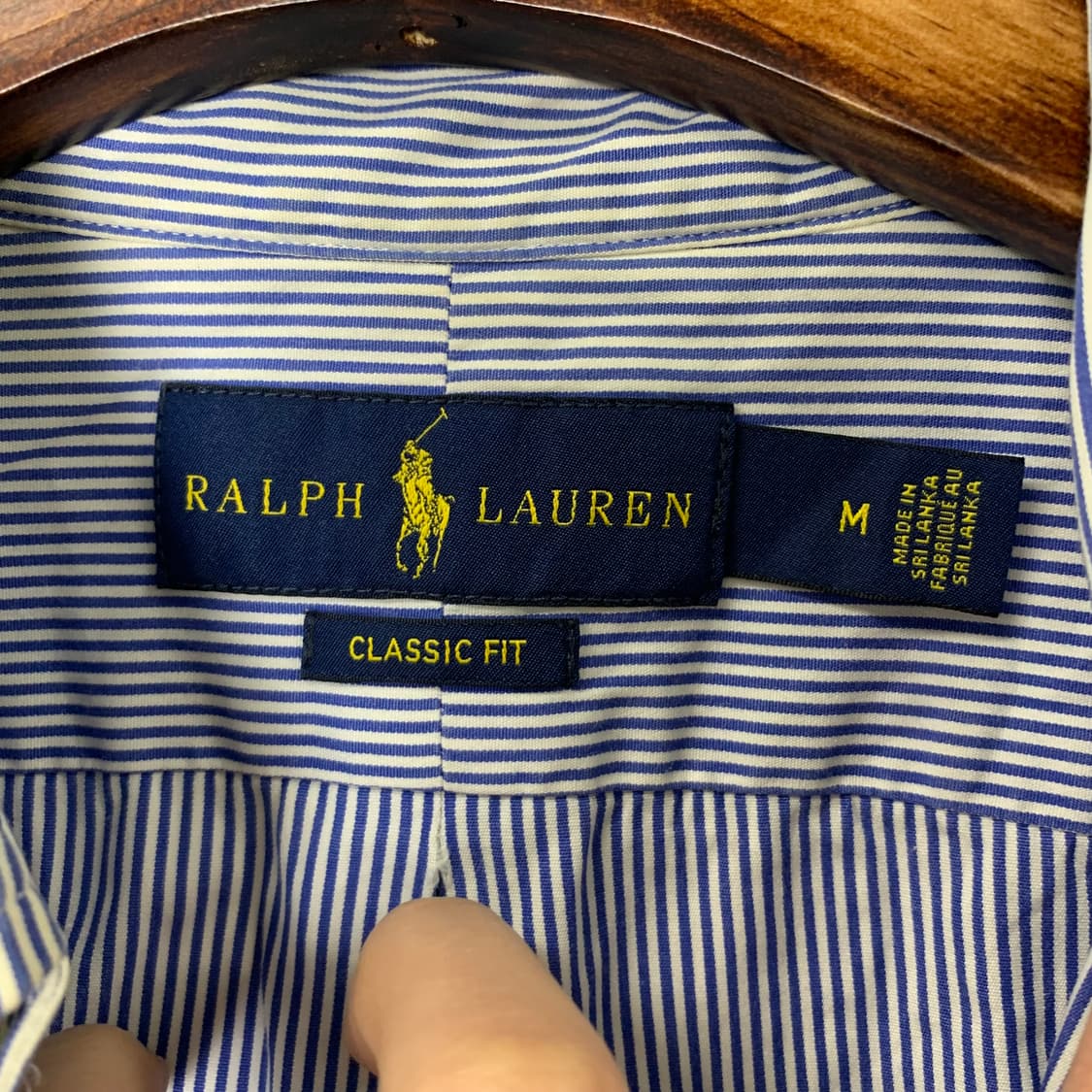 폴로 랄프로렌 신형 스트라이프 옥스포드 셔츠 상품이미지6