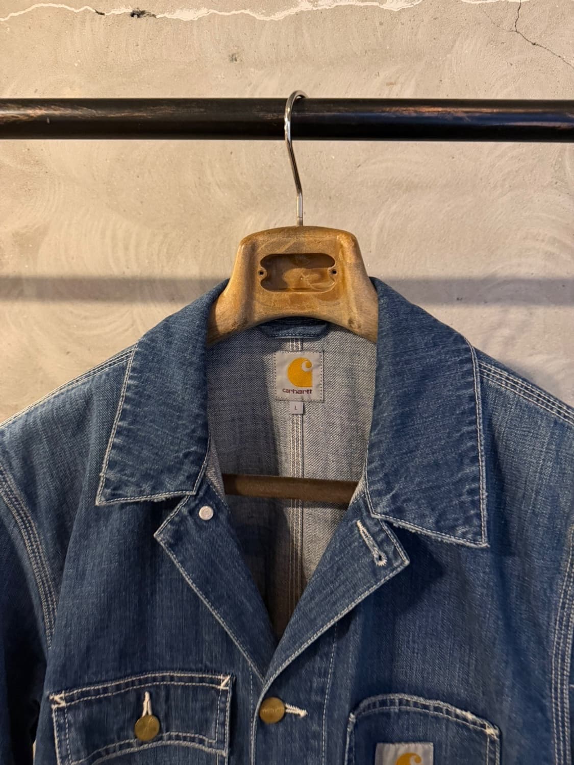 칼하트 데님 초어자켓 100~105 상품이미지7