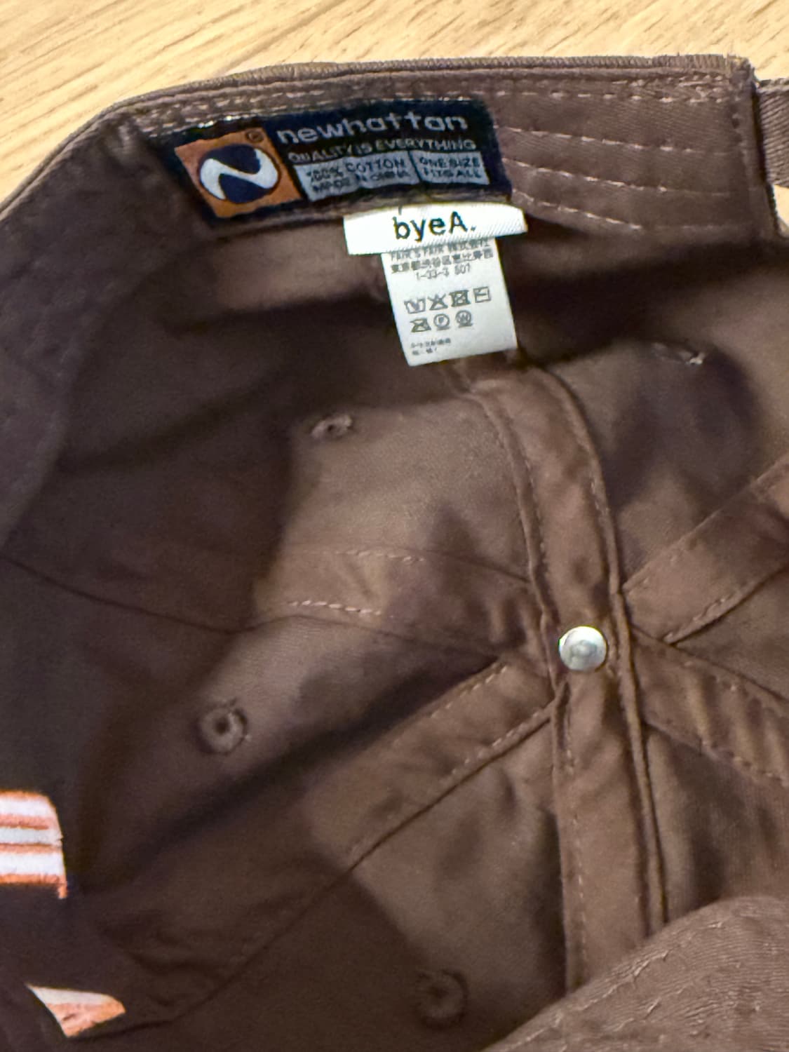 byeA. 볼캡 상품이미지3