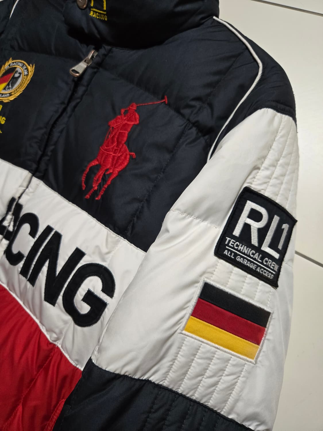 폴로 랄프로렌 레이싱 다운 패딩 상품이미지2