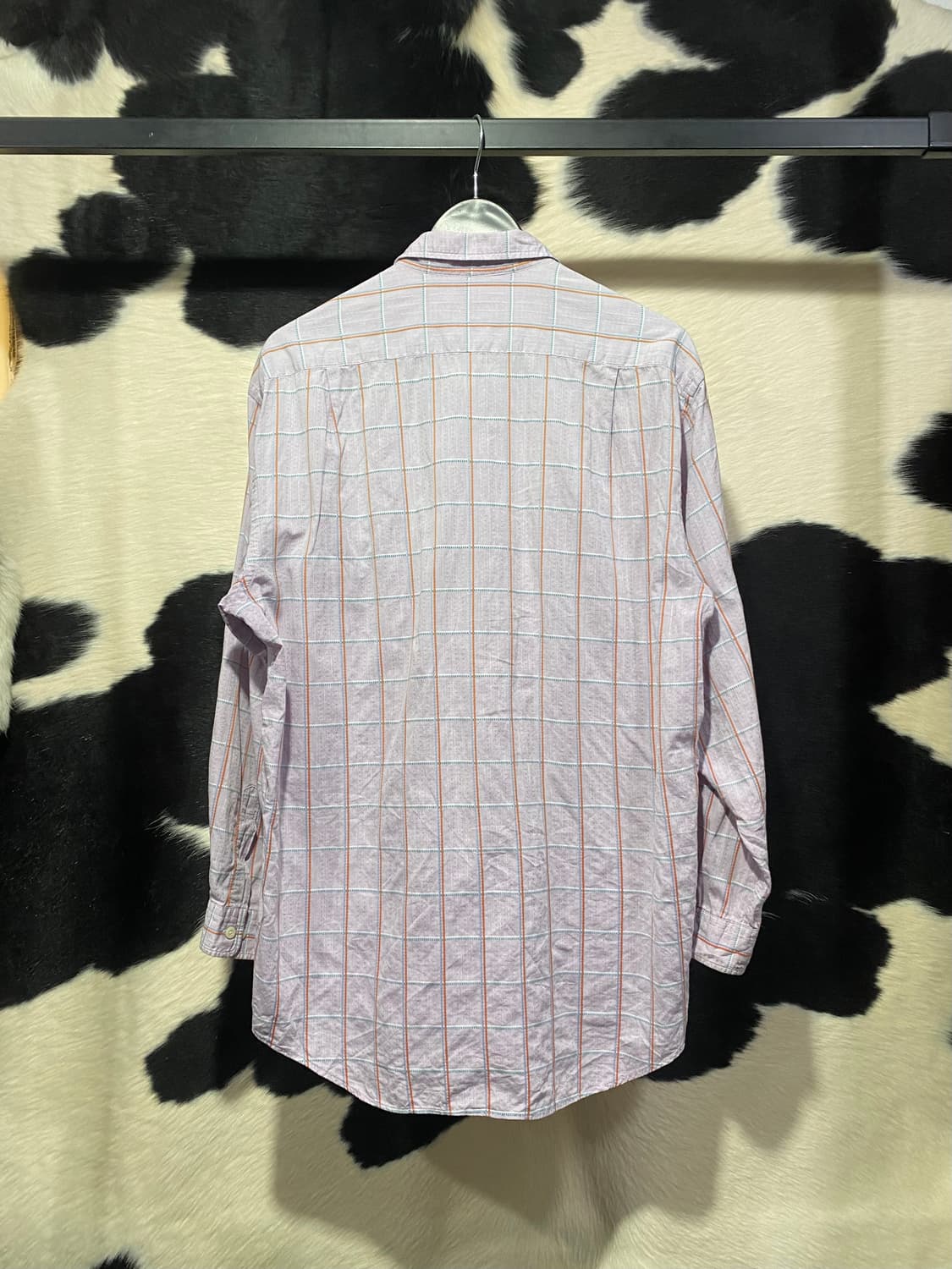 Courrege homme 체크 셔츠 상품이미지8