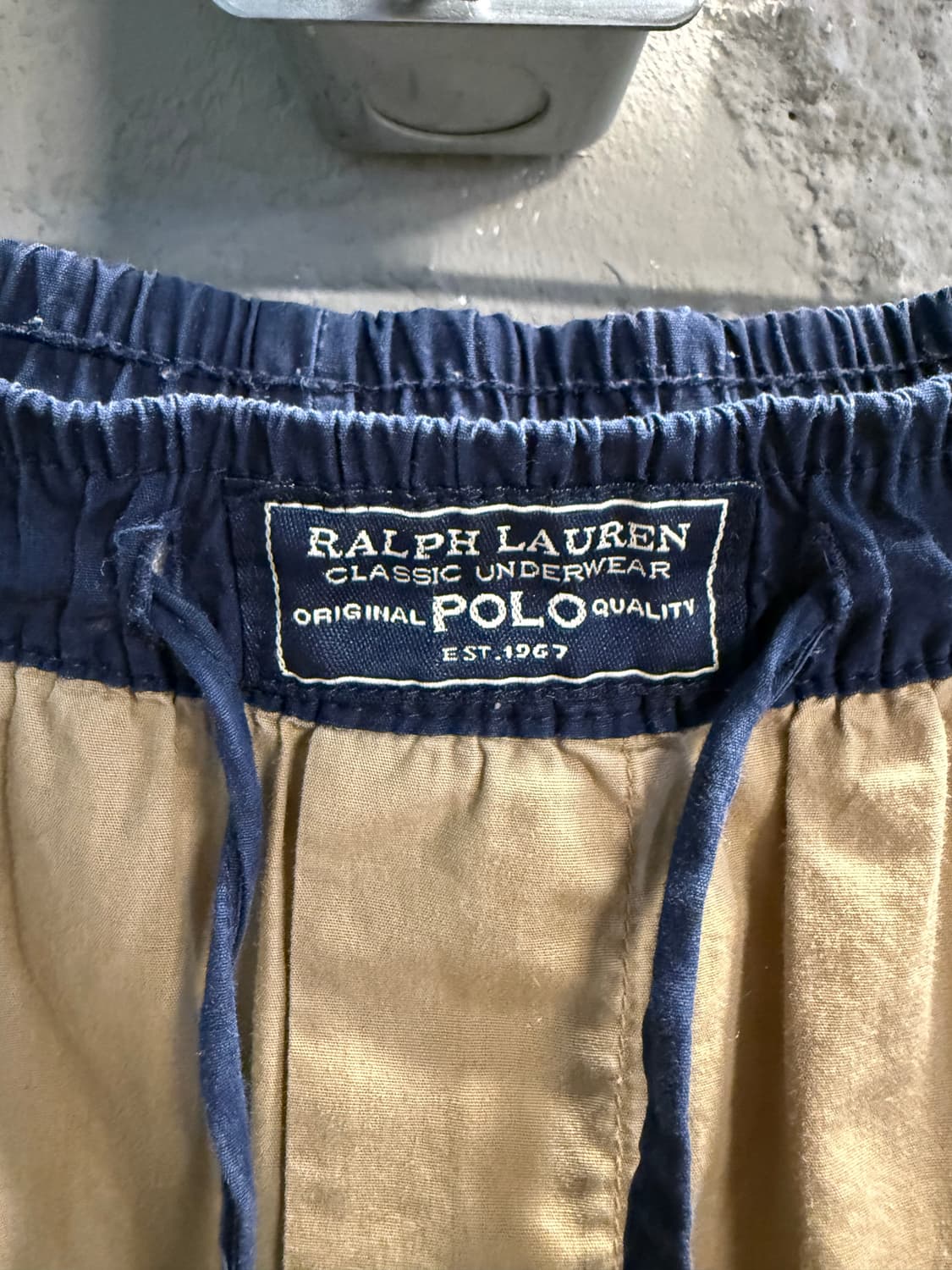 M 폴로 랄프로렌 POLO RALPH LAUREN 슬립웨어 팬츠 베이지 상품이미지6