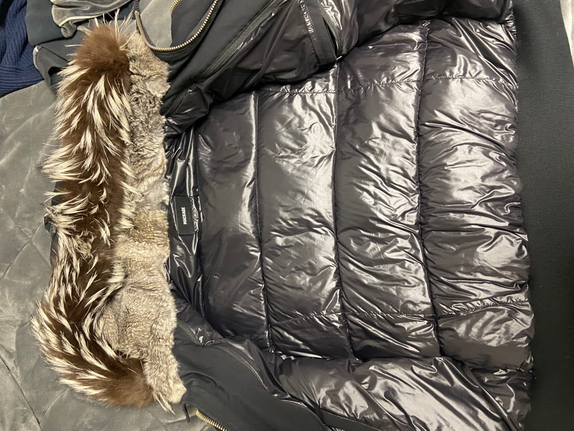 맥케이지 딕슨 23fw 실버퍼 38사이즈 상품이미지2