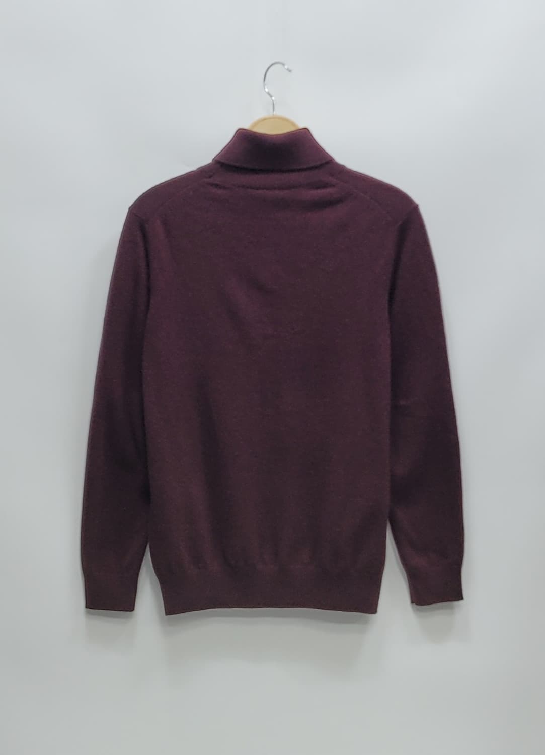 갤럭시 카디날 캐시미어 터틀넥 니트 스웨터 / 남 95 와인컬러 
 상품이미지2