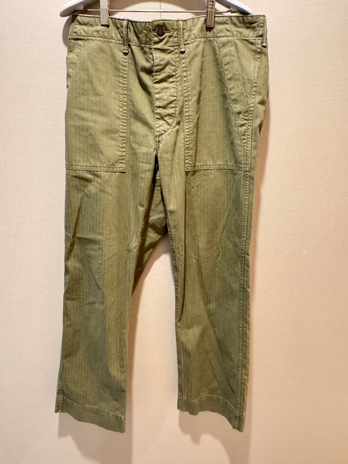 더블알엘 헤링본 팬츠 30x30 상품이미지1