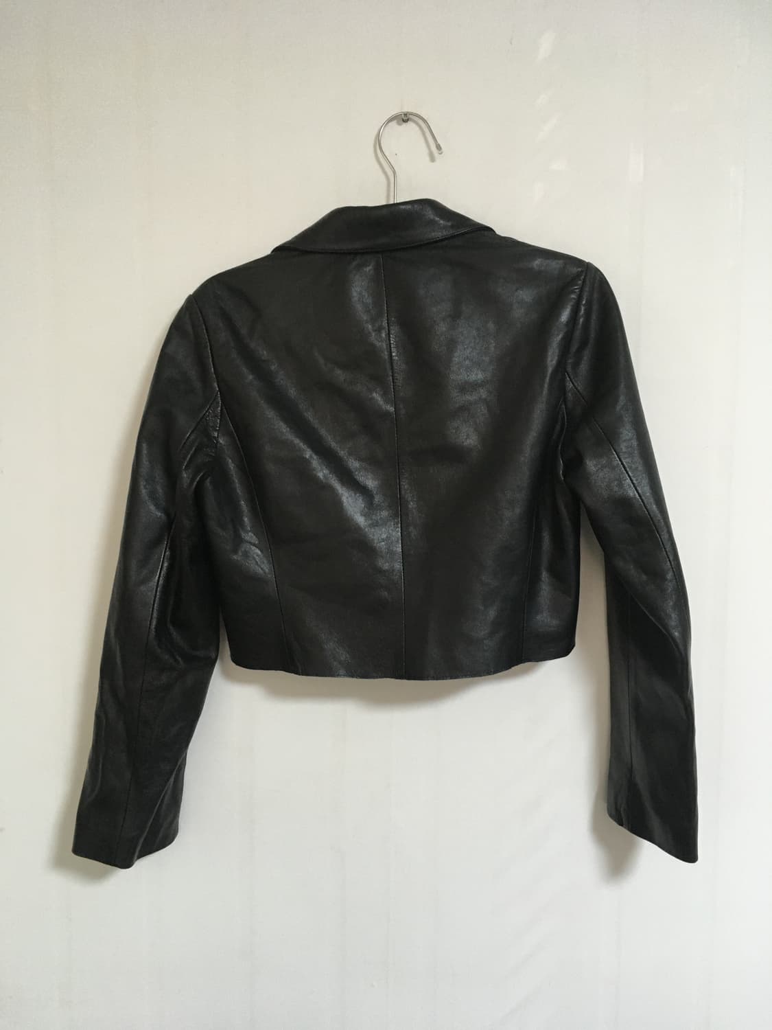 PIEA RUCHI Italy Black Leather Single Bu 상품이미지6