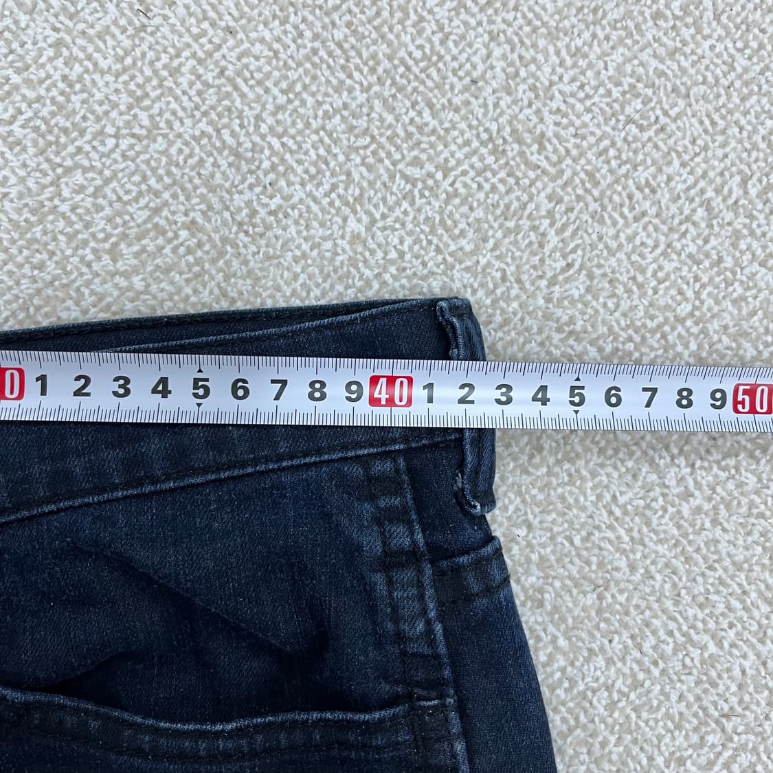 [32] 리바이스 508 레귤러 테이퍼드핏 진청 데님 청바지 0102M1 상품이미지7