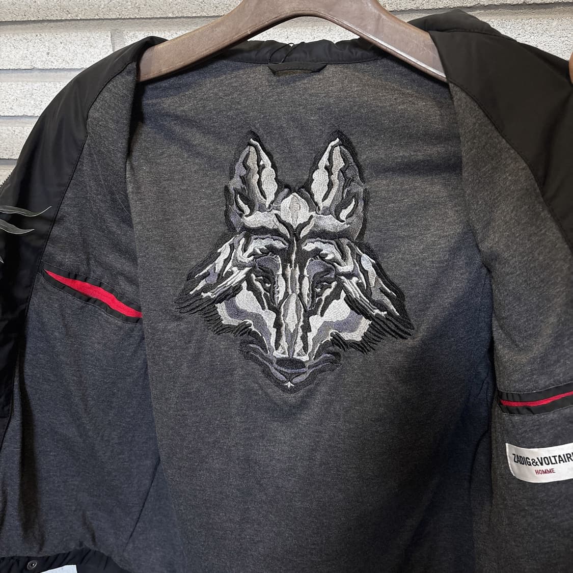 Zadig&Voltaire 퀼팅 바이커 자켓 사선지퍼 스냅 디테일 블랙 상품이미지6