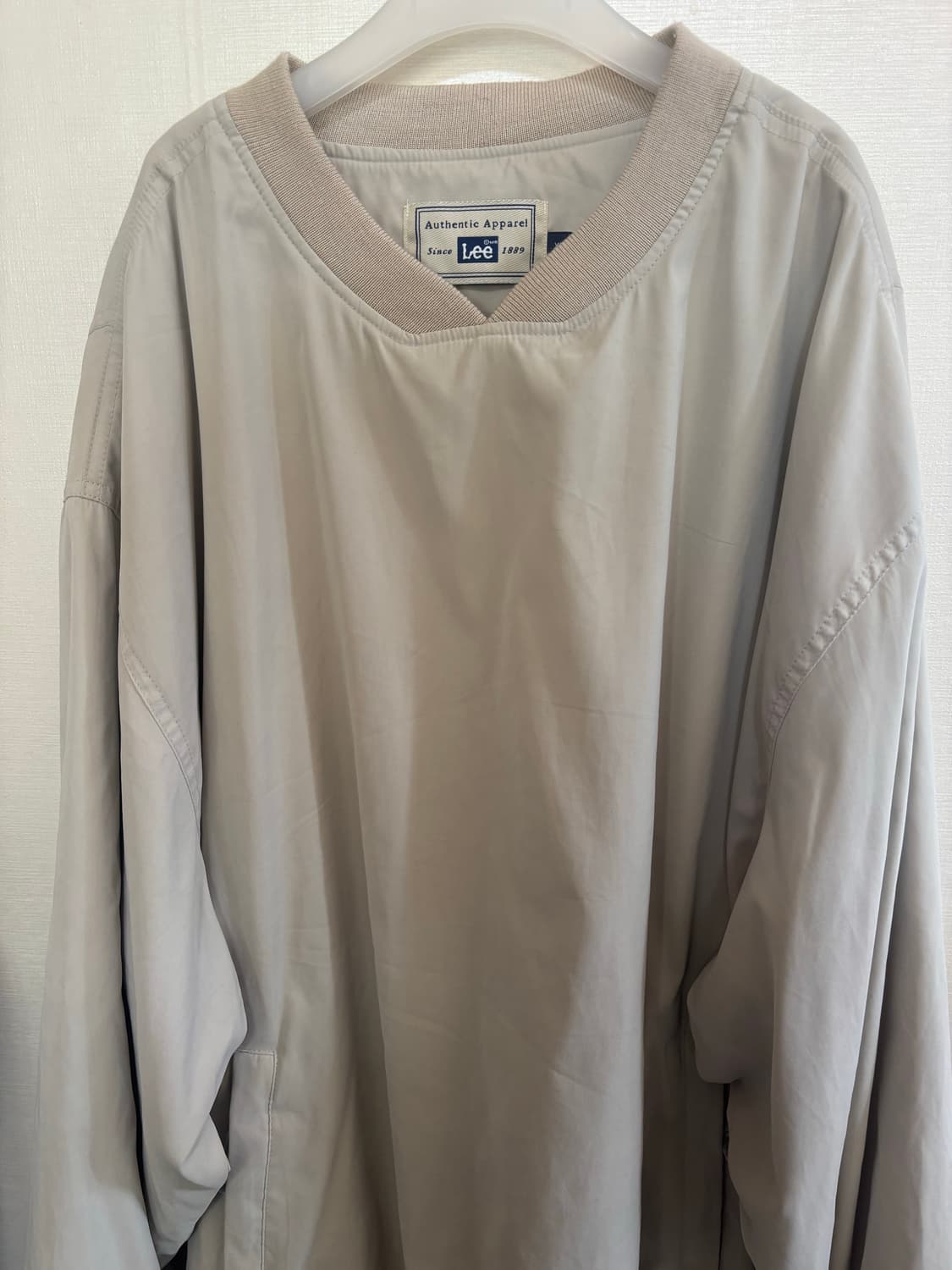 Lee 아이보리색 바람막이 XL 상품이미지1